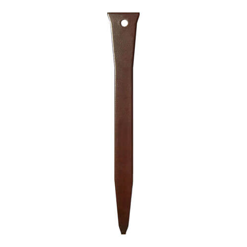 Steel Stakes Brown 12